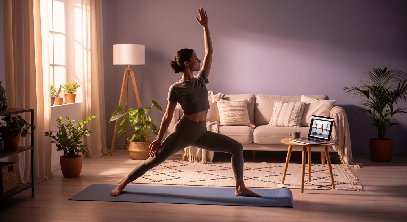 Домашняя практика йогой